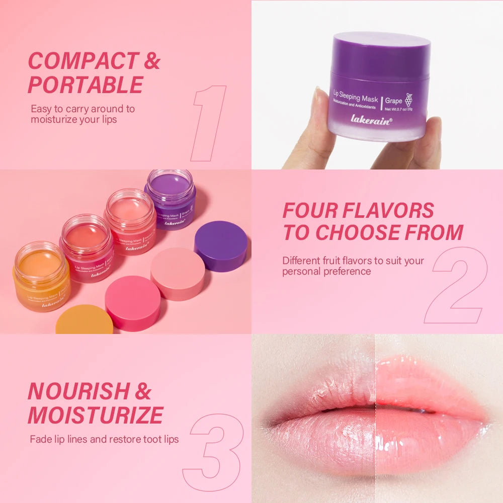 Lip Balm Healing Moisturizing All-natural Lip Mask For Dry Lips Lip Moisturizing Power Lip Care Nourishing Repair