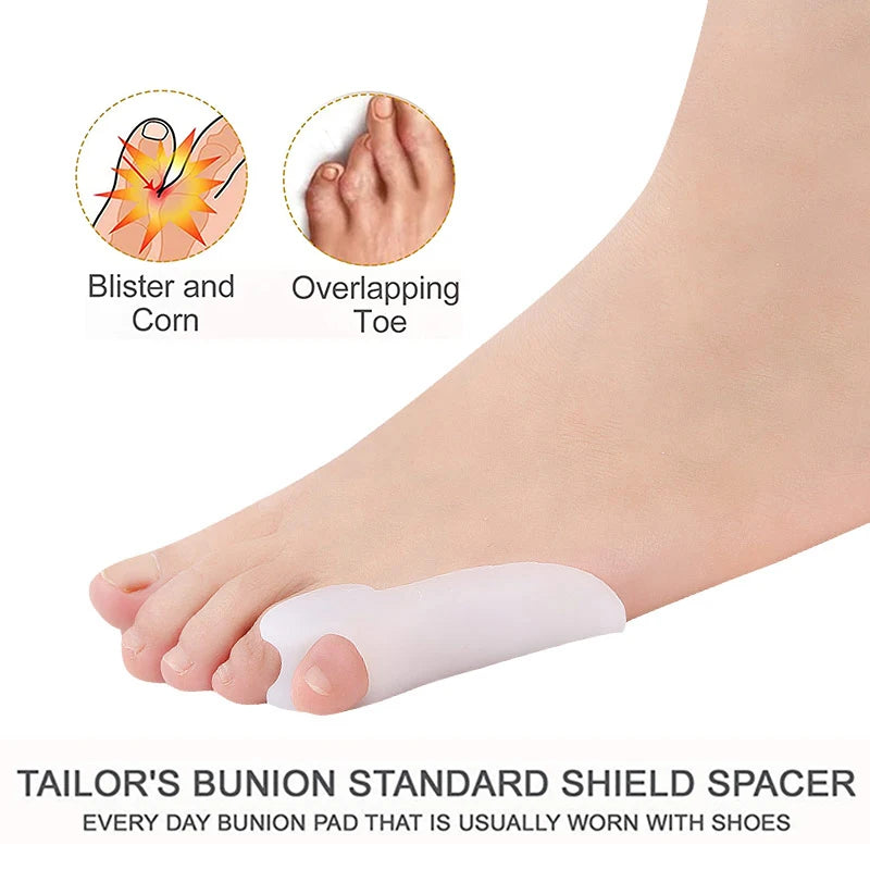 Gel Pinky Toe Separators – 2 to 20 Pack