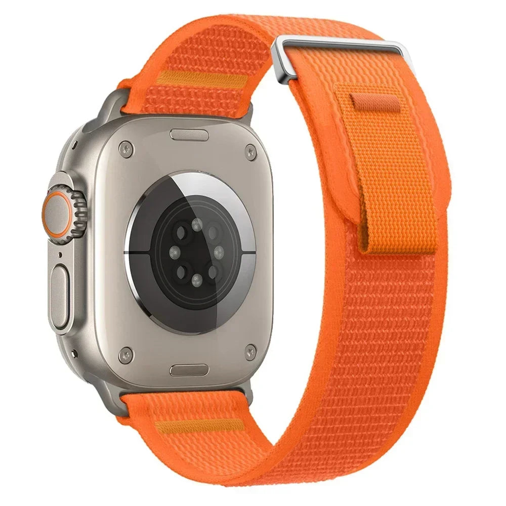 Trail Loop Strap For Apple Watch Ultra 3/2 49mm Series 11 10 9 8 7 46mm 45mm 41mm 42mm Sports Nylon Wristband iWatch 6 5 SE 44mm