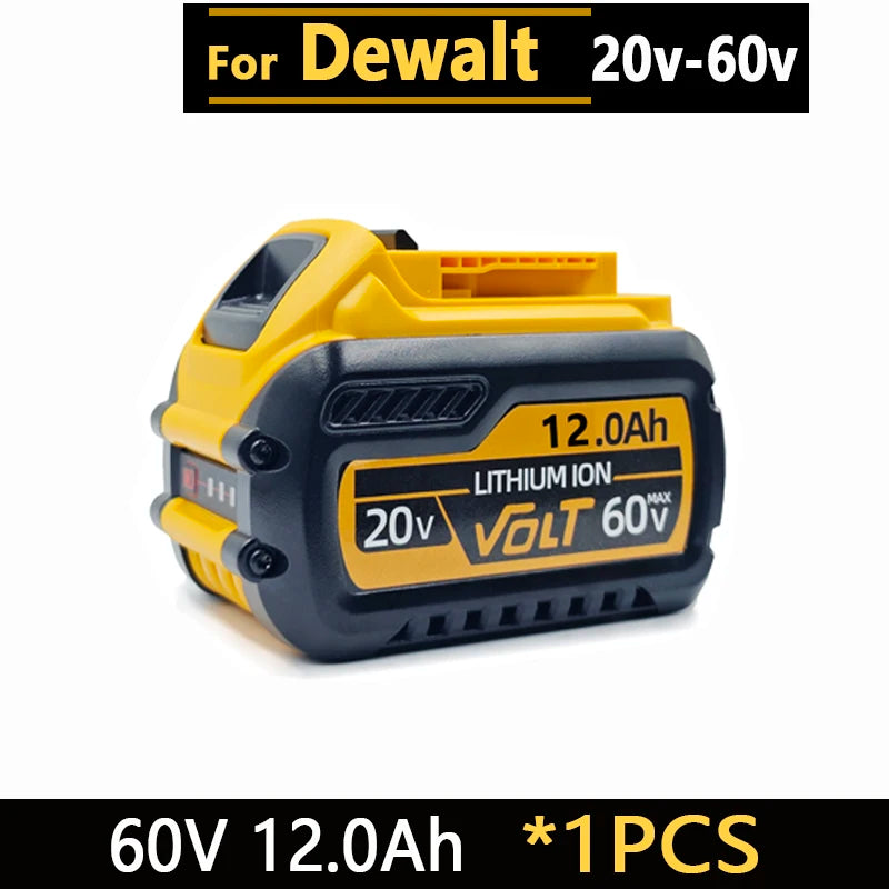 New High-Power for DEWALT 20V/60V Battery DCB200 DCB205 DCB206 * Power Tool 18V Battery 3AH 8AH 12AH 18AH Batteries DCD805