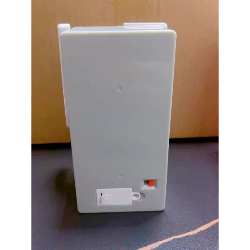 Miniature Refrigerator with Lighting 1:12 Double Door Mini Home Appliance Model Kitchen Scene Playing House Simulation Food Play