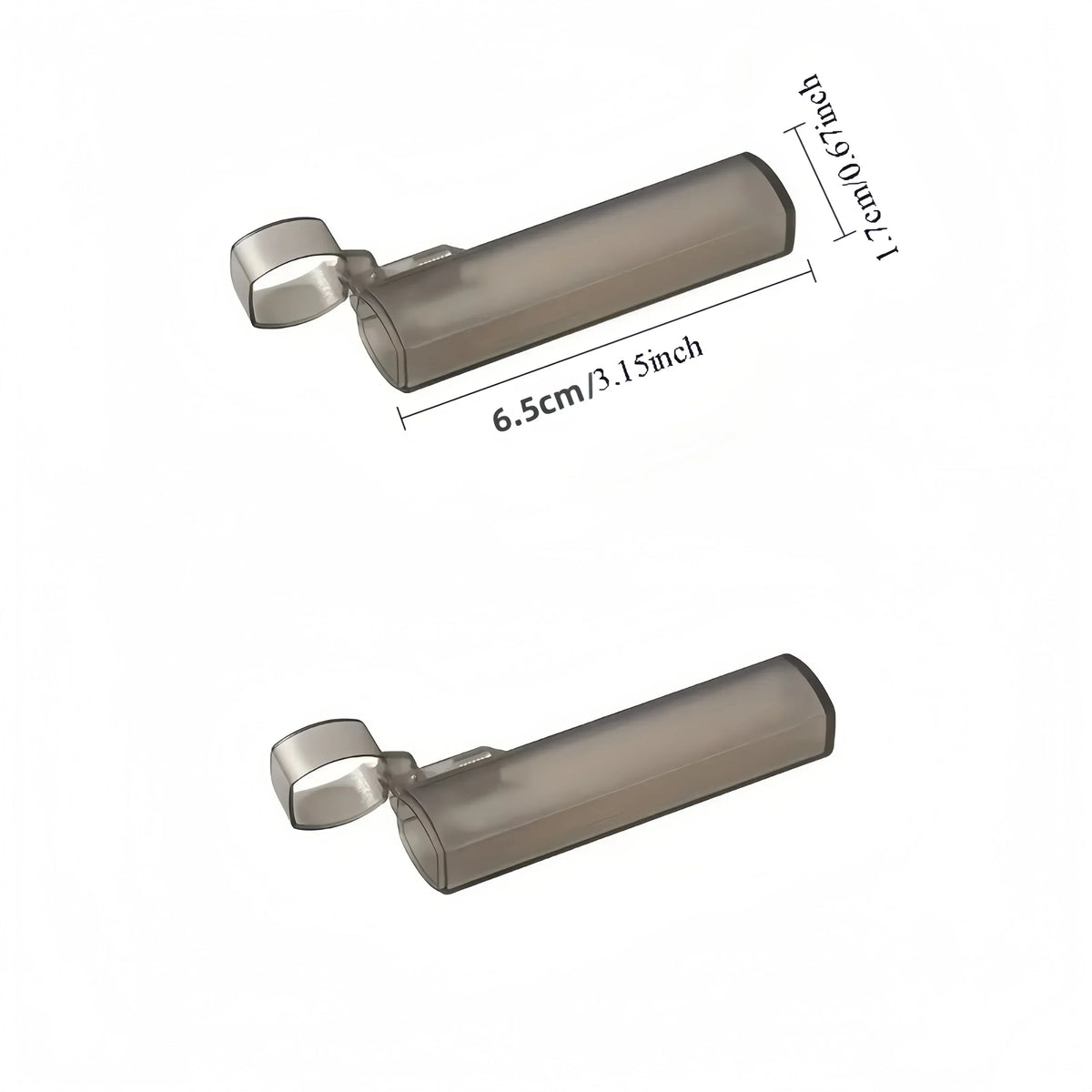Kitchen, and Restaurant Supplies, Plastic Portable Toothpick Case - Clear Toothpick Holder for Outdoor Travel