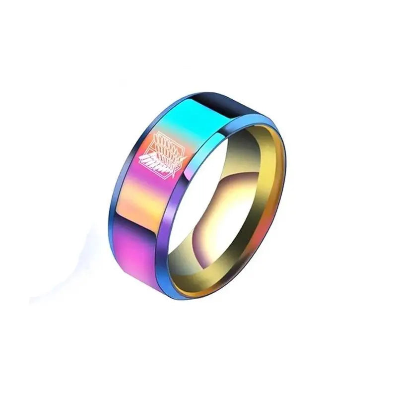 Wing-Emblem Fashion Ring – Five Colors