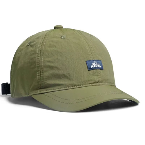 1 new summer quick drying hat, fashionable outdoor sports sun protection breathable mesh hat