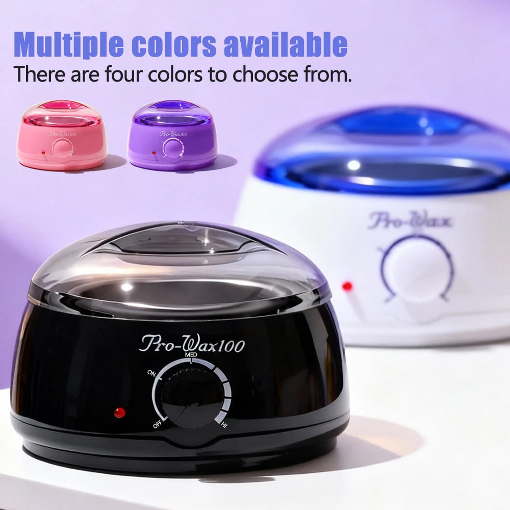 LULAA Electric Wax Heater Wax Melting Heater Portable Wax Heater Adjustable Temperature Suitable for Home and Nail Salon Use