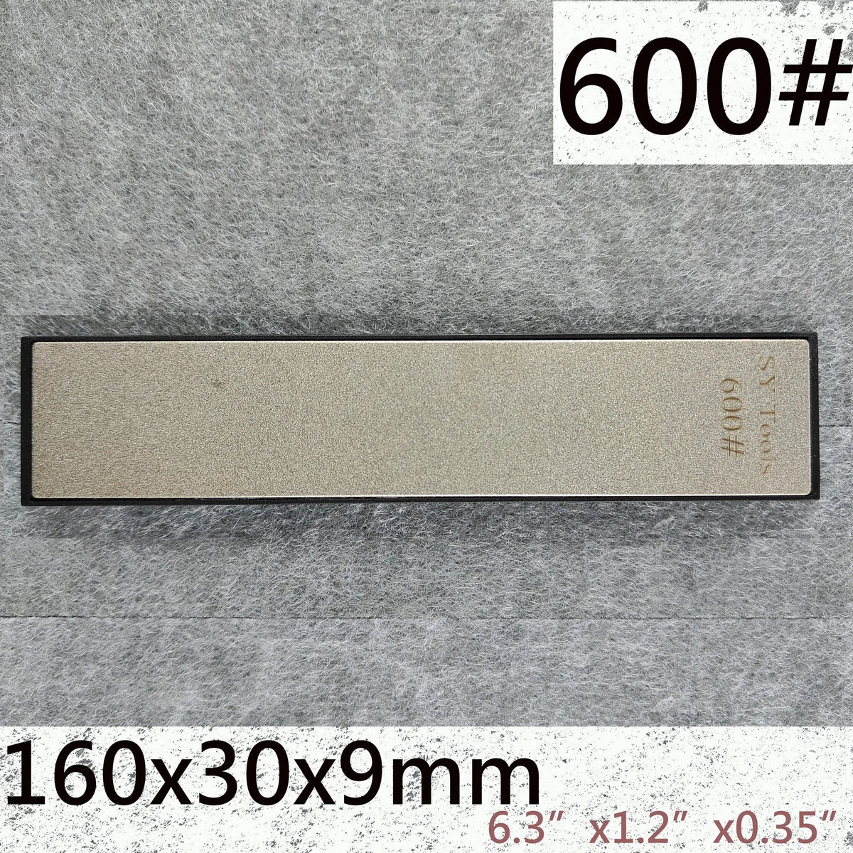 Widened Diamond Sharpening Stone Compatible with Fixed-Angle Sharpener for Kitchen Knives and Outdoor Tools, Portable Sharpening
