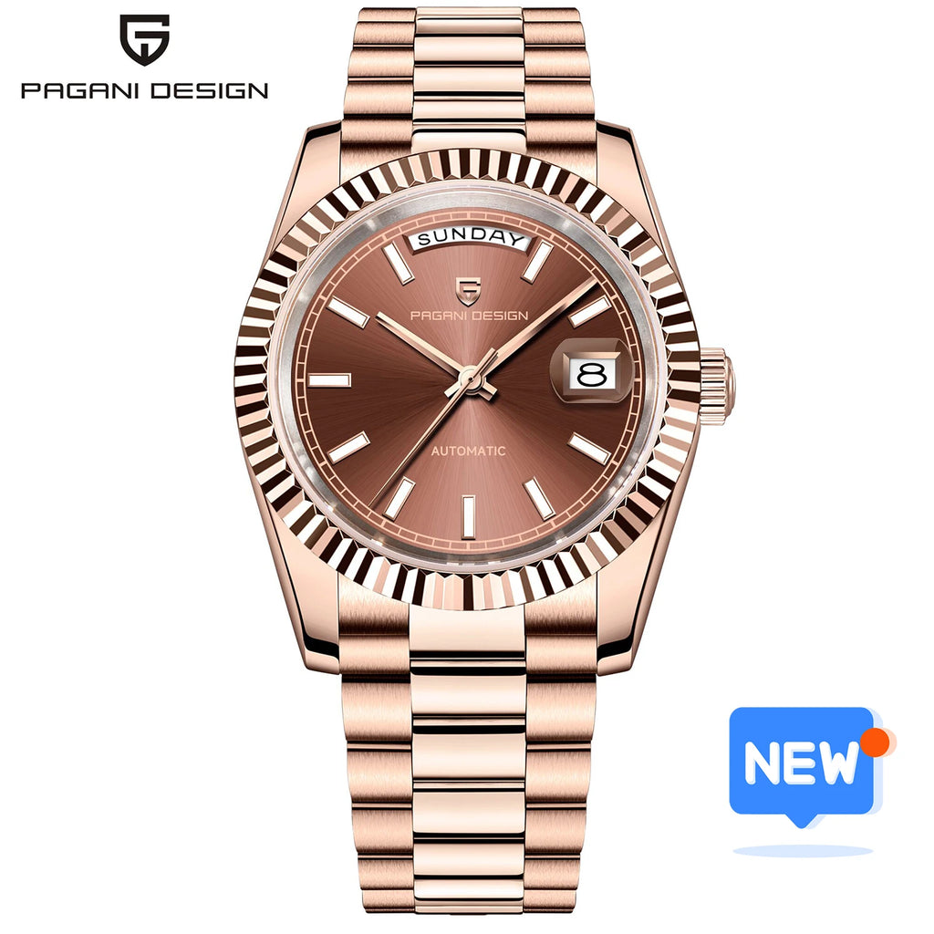 PAGANI DESIGN DD36 Men's Watches Fashion Automatic Watch For Men AR Sapphire Glass ST16 Mechanical Wristwatch Men 2025 New Watch
