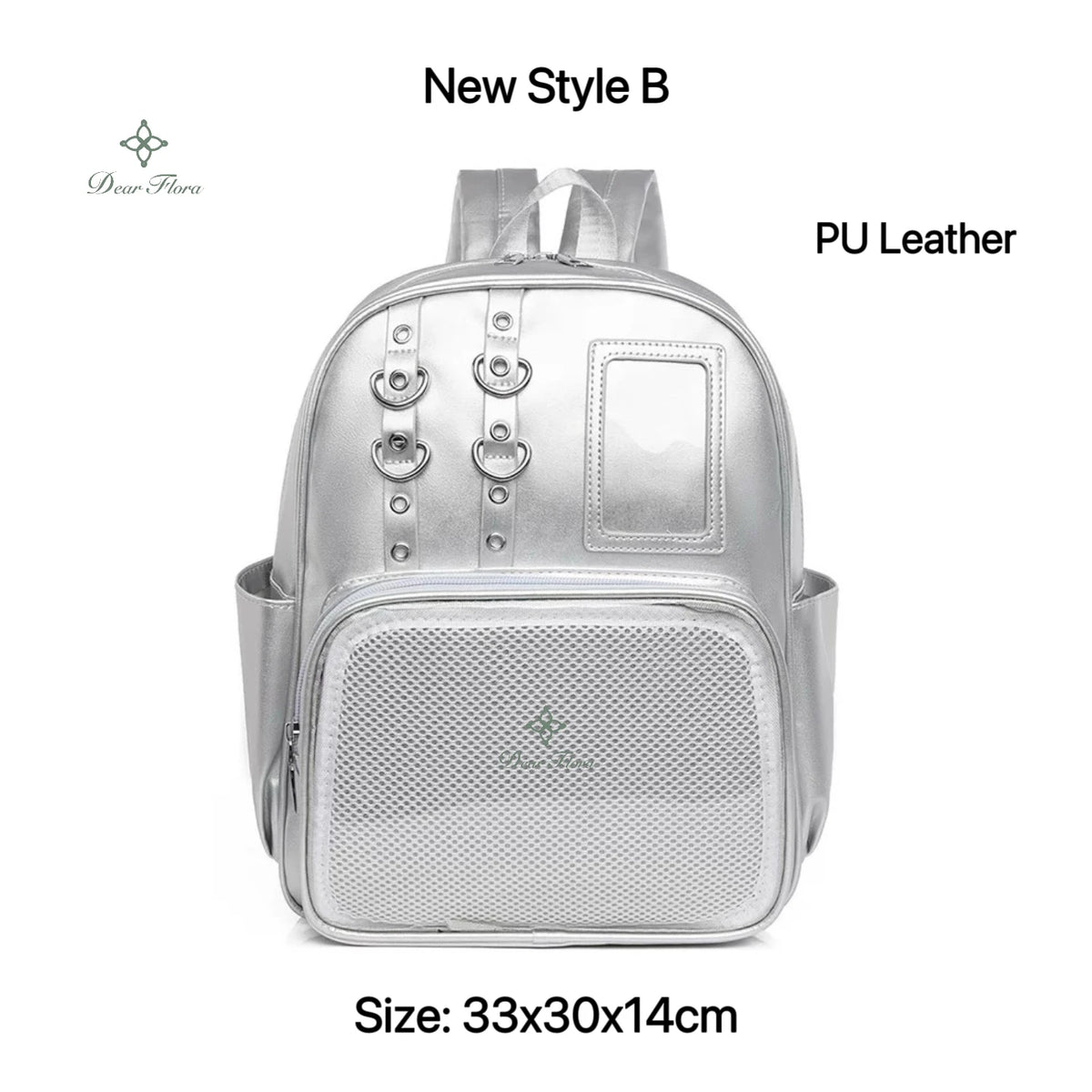 Y2K Cute Mini Backpack Women Kawaii Ita Bag Sweet Girl Transparent Rucksack DIY Personality Display Knapsack Lolita Shoulder Bag