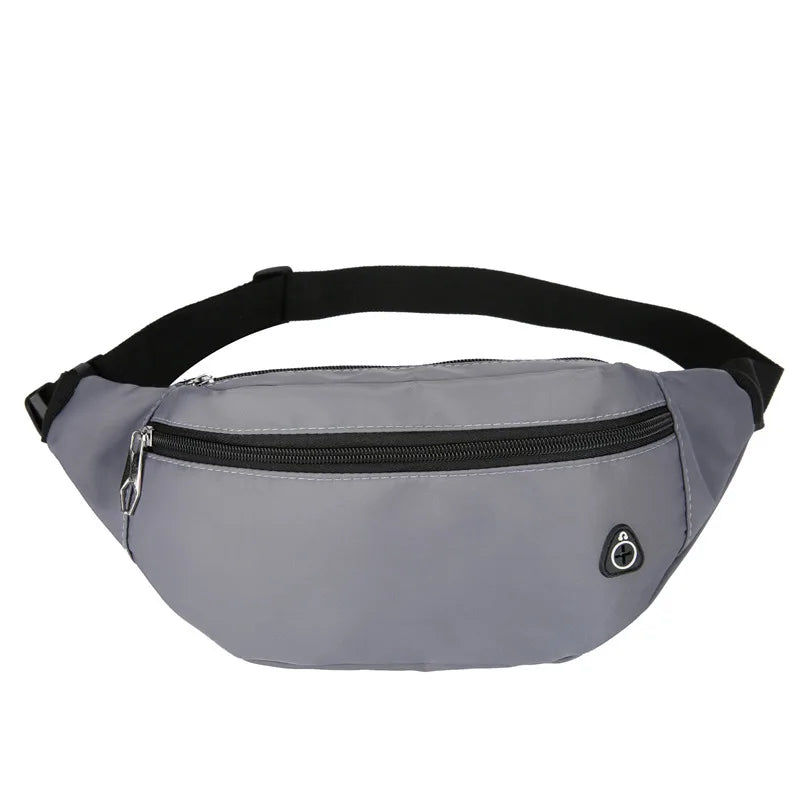 New Simple and Fashionable Waist Bag, Casual and Versatile Sports Chest Bag For Men and Women, Dail Running Mobile Phone Bag
