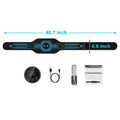 USB Rechargeable Abdominal Muscle Trainer Abdominal Toning Belt Muscle Toner Waist Arm Leg Training Home Gym Fitness Massager