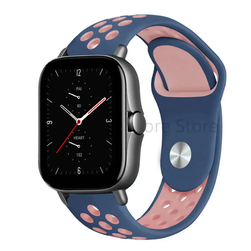 Pride strap For Amazfit GTS 4-3-2e Mini/GTR 4-3-Pro-2 47mm/GTR 2e/stratos 2/3 20mm/22mm Watch band sport Bracelet bip-U-S-lite
