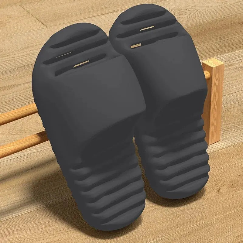 Women's Summer New Home Bathroom Couple Shower Slippers with Water Leakage, Quick Drying, Non Slip Slippers ZYT2425