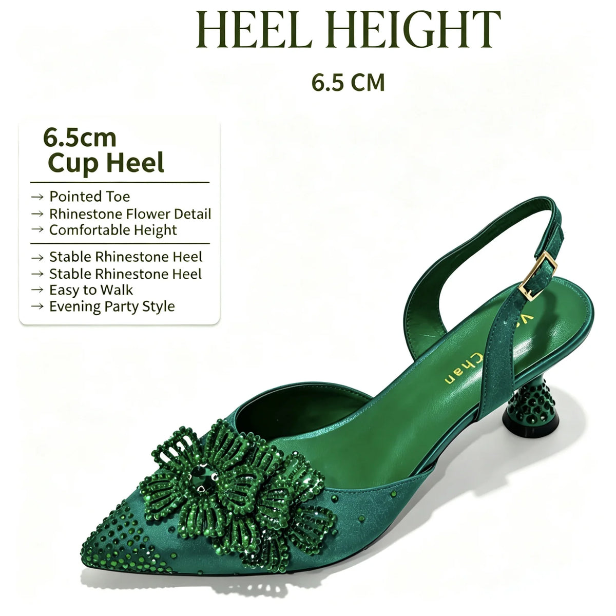 New Design Women Nigerian Italian Shoes and Bags Set Decorated with Rhinestone Women Shoes and Bags To Match Set Italy Lady