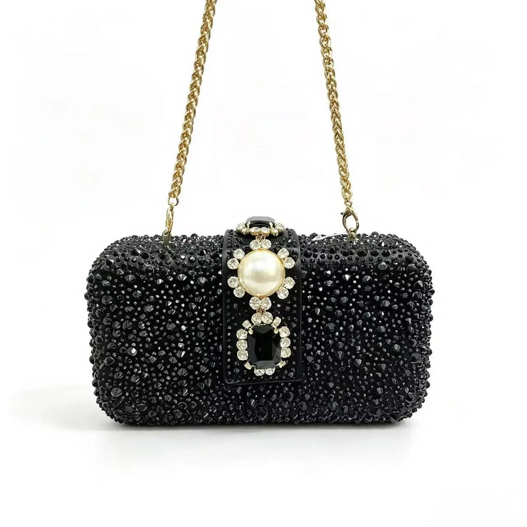 Crystal Shiny Diamond Evening Clutch Purse Wedding Party Banquet Bag Luxury Design Glitter Women Handbag Shoulder Crossbody Bag