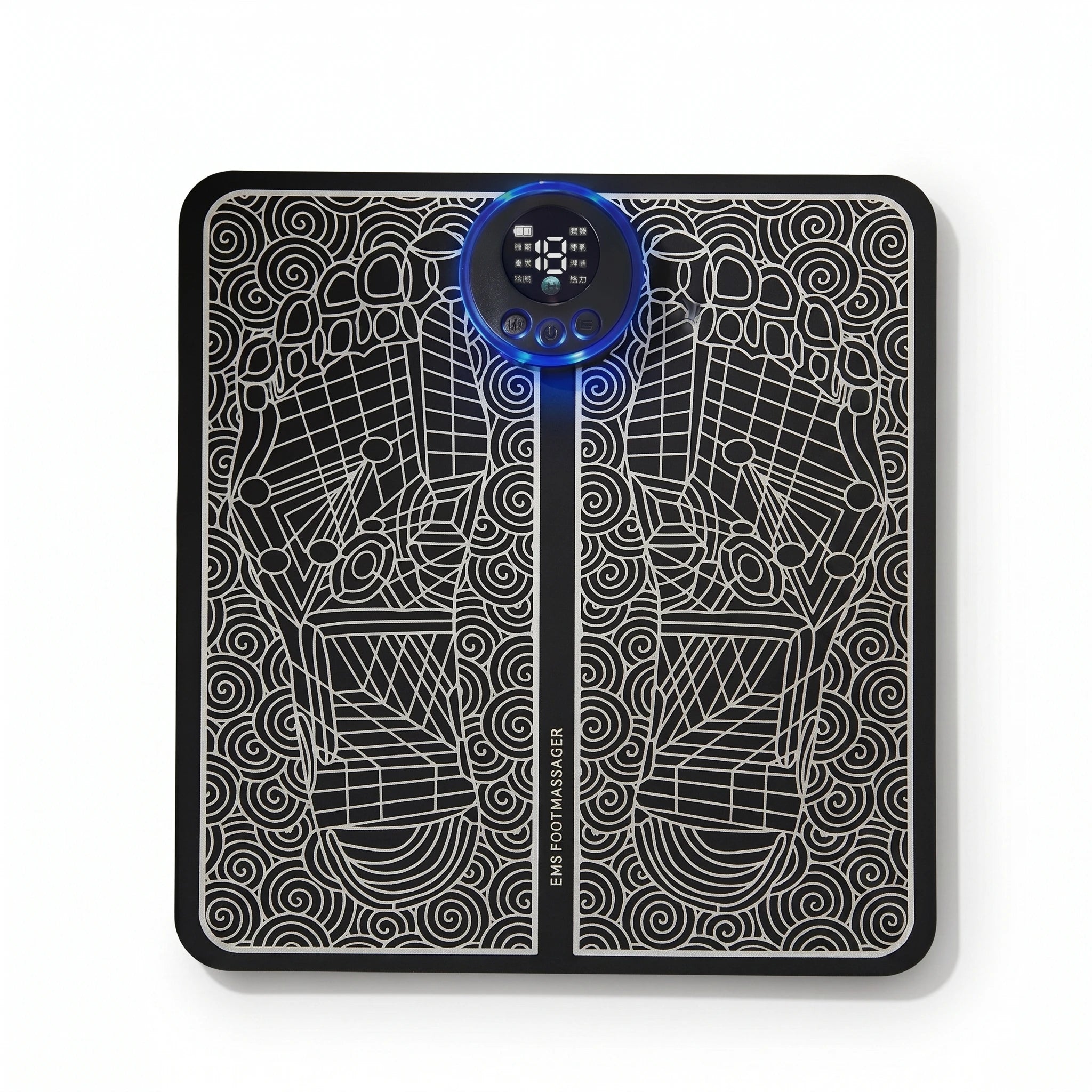 EMS Foot Massager Pad Relief Pain Relax Feet Acupoints Massage Electric Muscle Stimulation Improve Blood Circulation Relax Feet