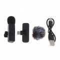 New【K9 Wireless Microphone Mini Audio Video Recording Mic For Phone Android Laptop Live Gaming Mobile Phone Microphone】