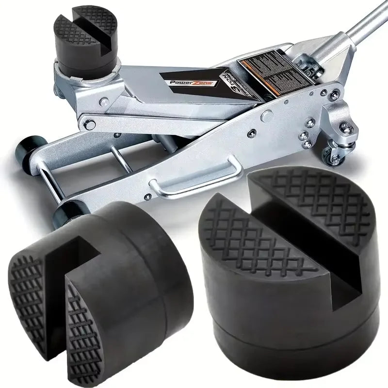 Universal Car Lift Jack Stand Rubber Pads Frame Protector Adapter Floor Slotted Car Jack For Lexus Subaru Fiat Volvo..
