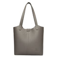 Genuine Brand Soft Leather Shoulder Bag For Women Casual Tote Bag Female Solid Color Purse Simple Design Handbag Commuting Sac