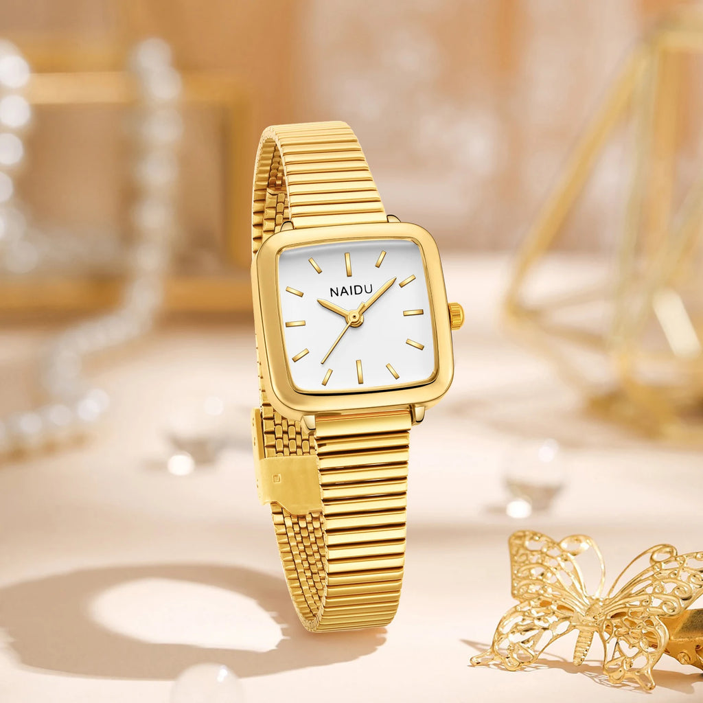 1 Piece of Women's Watch with a Simple, Artistic, and Vintage Quartz Design