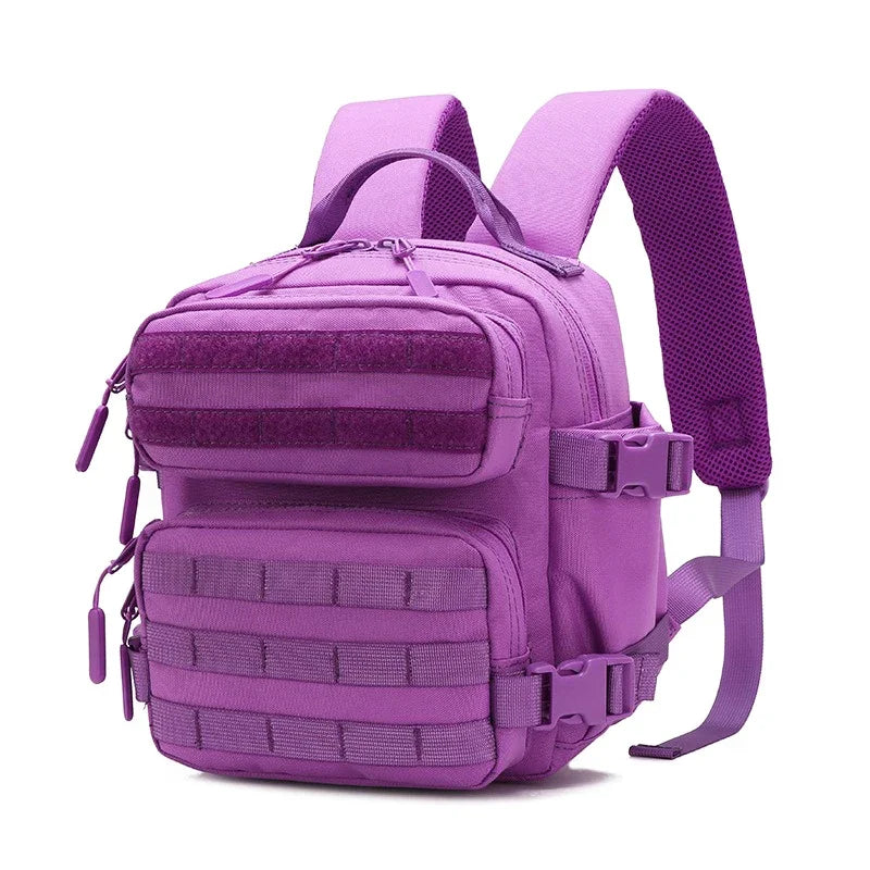 Mini Tactical 9L Backpack Camping Gym Backpack Outdoor For Men Women Small Bag Daily Fitness Cycling Hiking Schoolbag Rucksack