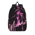 Michael Jacksons Musical Movie 2026 Casual Backpack Gift High School Business  Daypack for Men Women Laptop Canvas Bags