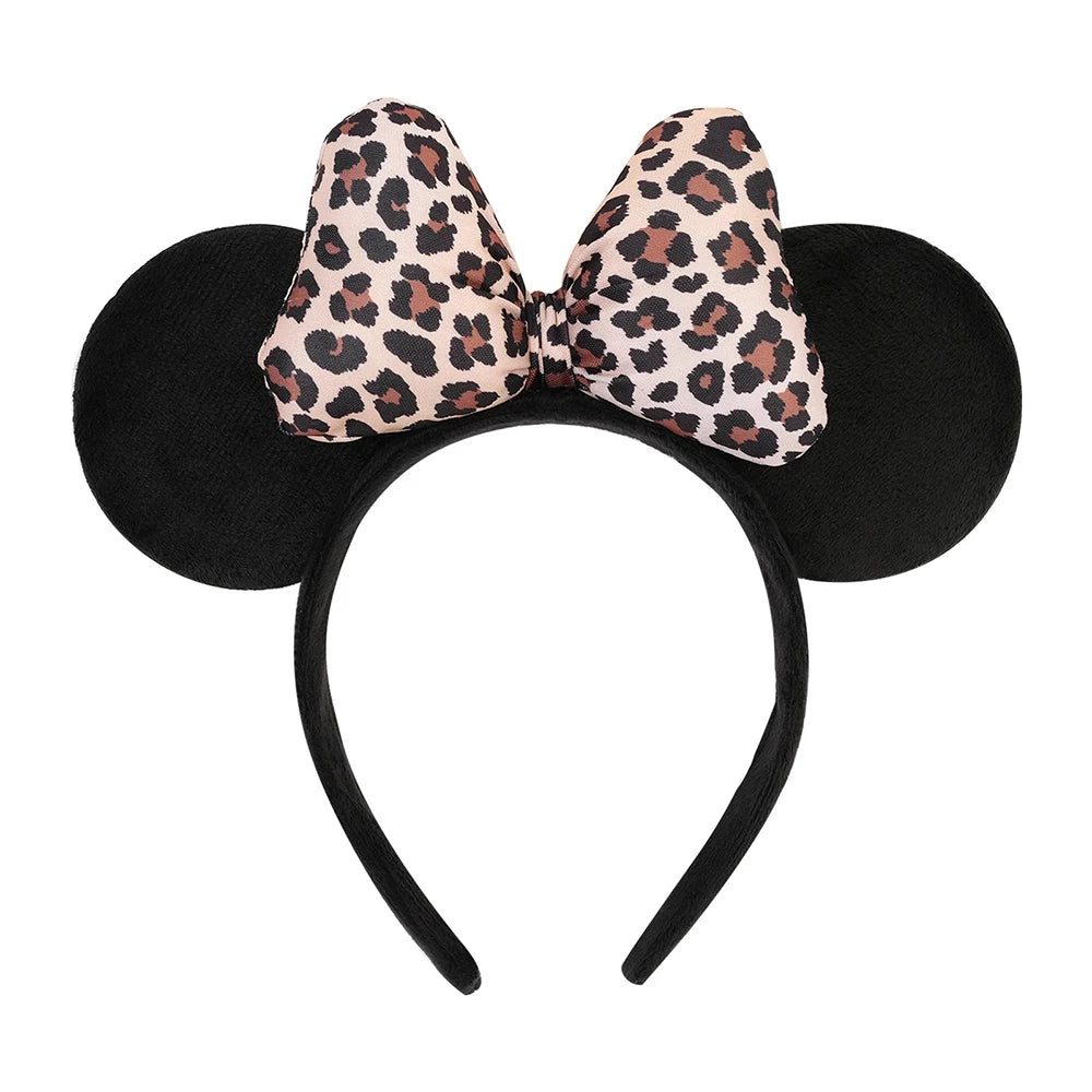 Fashion Mouse Ears Hairband for Women and Ladies Polka Dot Bow Mini Ears Costume Accessories Girls Headband