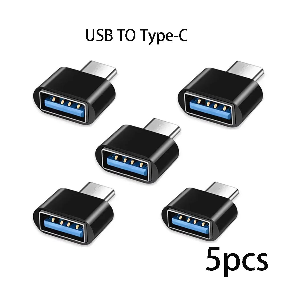 USB3.0 Mobile Phone Adapter Type C to USB Adapter USB-C Male To USB Female High Speed Data Connector For Xiaomi PC MacBook Phone