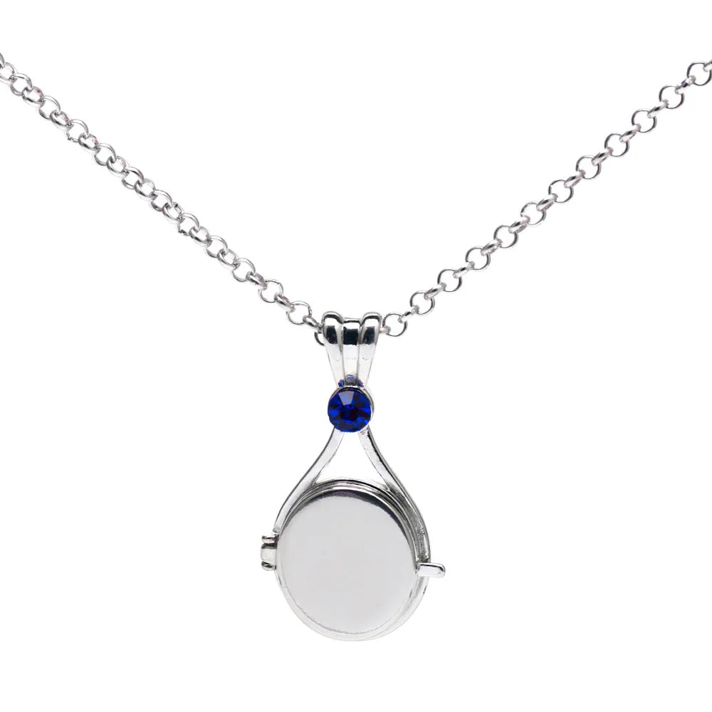H2O Shell Women's Jewelry Gift Cosplay Props Decoration Fashionable H2O Mermaid Openable and Closable Pendant Necklace Creative