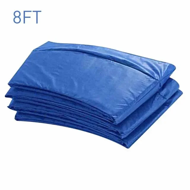 6/8/10 Feet Trampoline Protection Mat Trampoline Safety Pad Round Spring Water-Resistant Protective Cover Home Sport Accessories