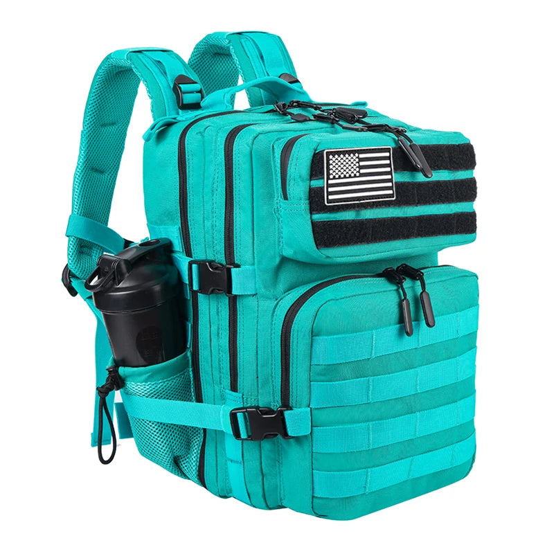 LHI 25L Tactical Backpack for Women Fitness Athlete Gym Out Bag  Small Outdoor Sports Travel Rucksack with Bottle Holder