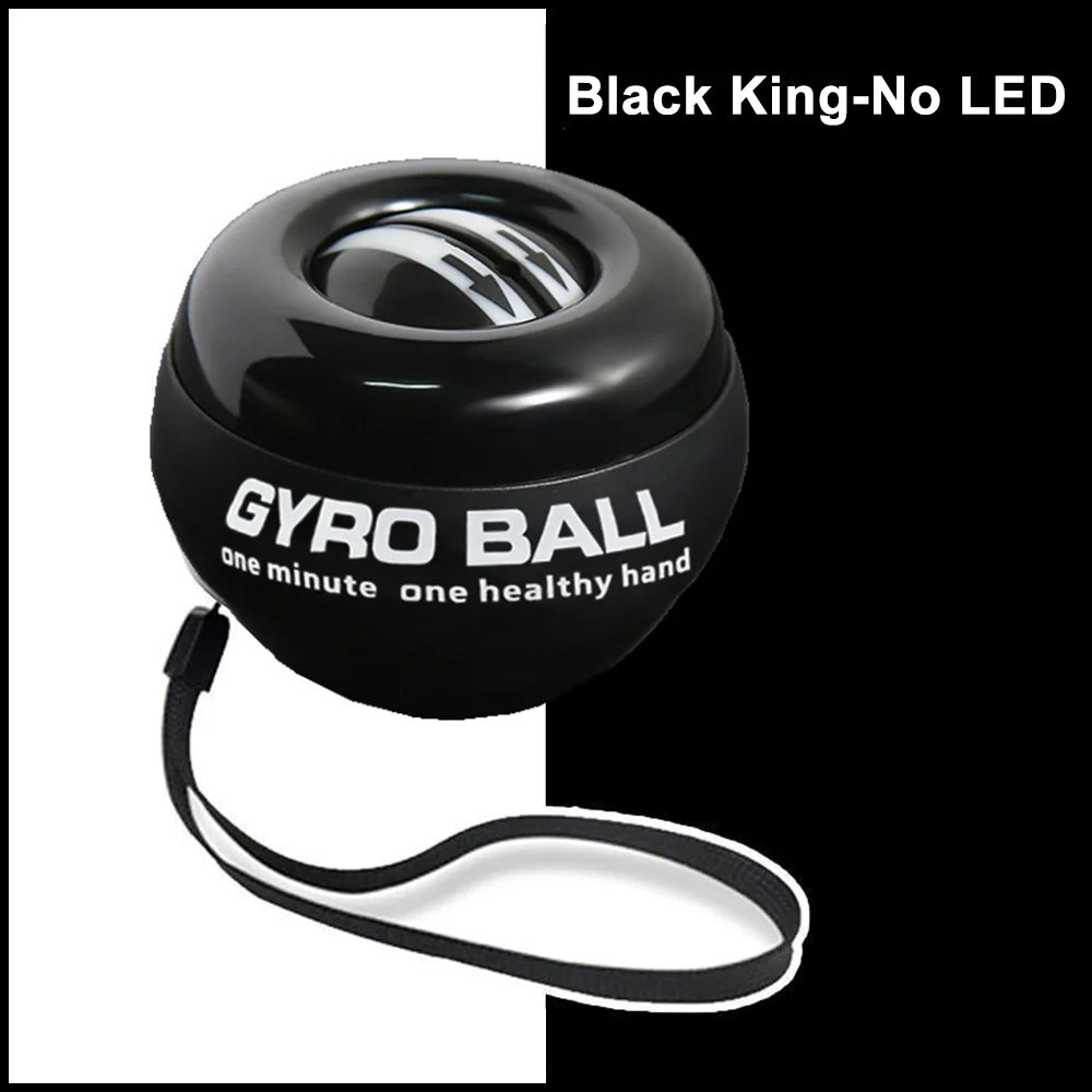 Portable Self-lifting Wrist Gyro Grip Ball Forearm Trainer Strength Exerciser to Build Arm and Finger Muscles