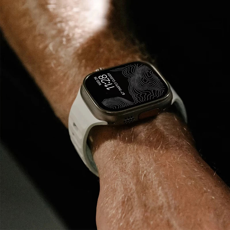 Strap for Apple Watch 45 49 42 41 44 40 38mm Luminous Glow Bracelet for Apple Watch 45mm Series 8 for iWatch Ultra 8 7 6 5 4 SE
