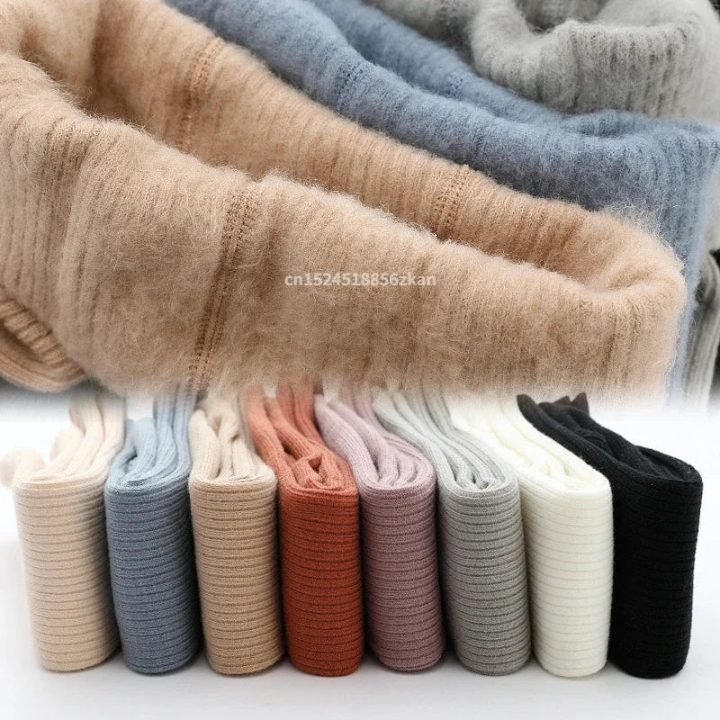 New Thicken Girls Tights for Winter Autumn 1 Pcs Warm Baby Girls Clothing Children Stockings 0-6 Years Old Solid Kids Pantyhose