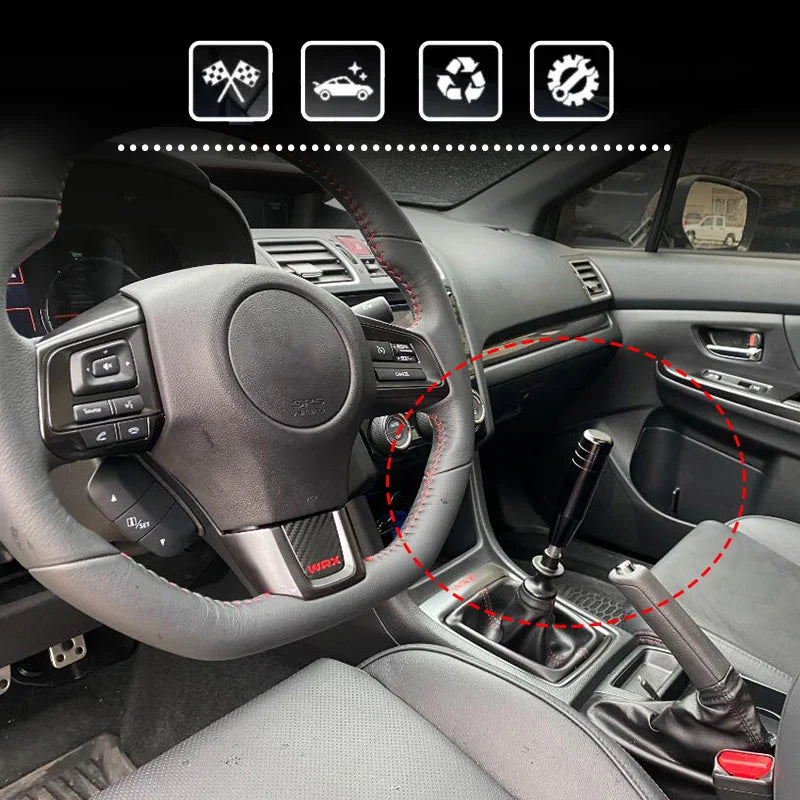 13CM Length Car Individuality Modification Gears Lever Aluminum Gear Shift Knob Racing Car Shift Gear Knob Multi-color Optional