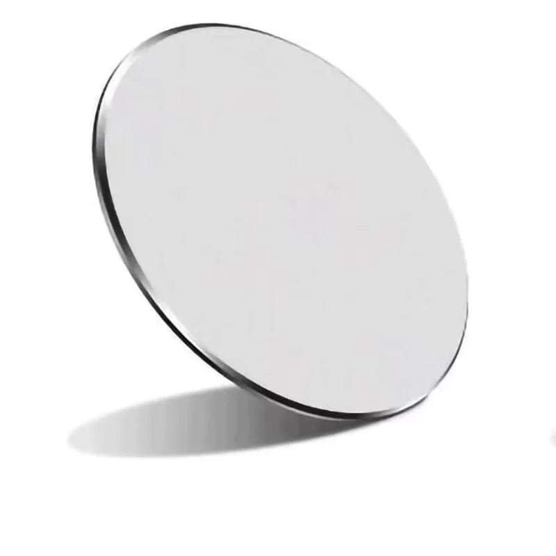 Thin Metal Plate Disk For Magnetic Car Phone Holder Iron Sheet Sticker Disk For Magnet Tablet Desk Phone Car Stand Mount Round