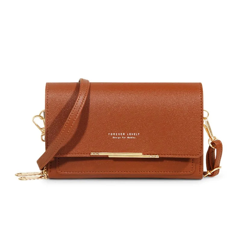 1PC Retro Fashion PU Leather Women Shoulder Bags Ladies Large-capacity Wallet Cross Body Handbag Messenger Bag Luggage Bags