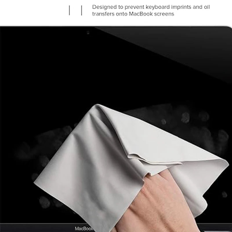 For MacBook Screen Cleaning Cloth Dustproof Cover Microfiber Dustproof Cleaning Cloth For MacBook 13 14 15 16 Inch Laptops Liner