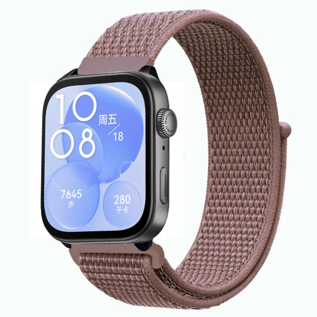 Nylon Loop Strap For Huawei Watch Fit 5/4/3 Sport Breathable Replacement Bracelet Wristband Huawei Watch Fit 4 5 Pro Accessories