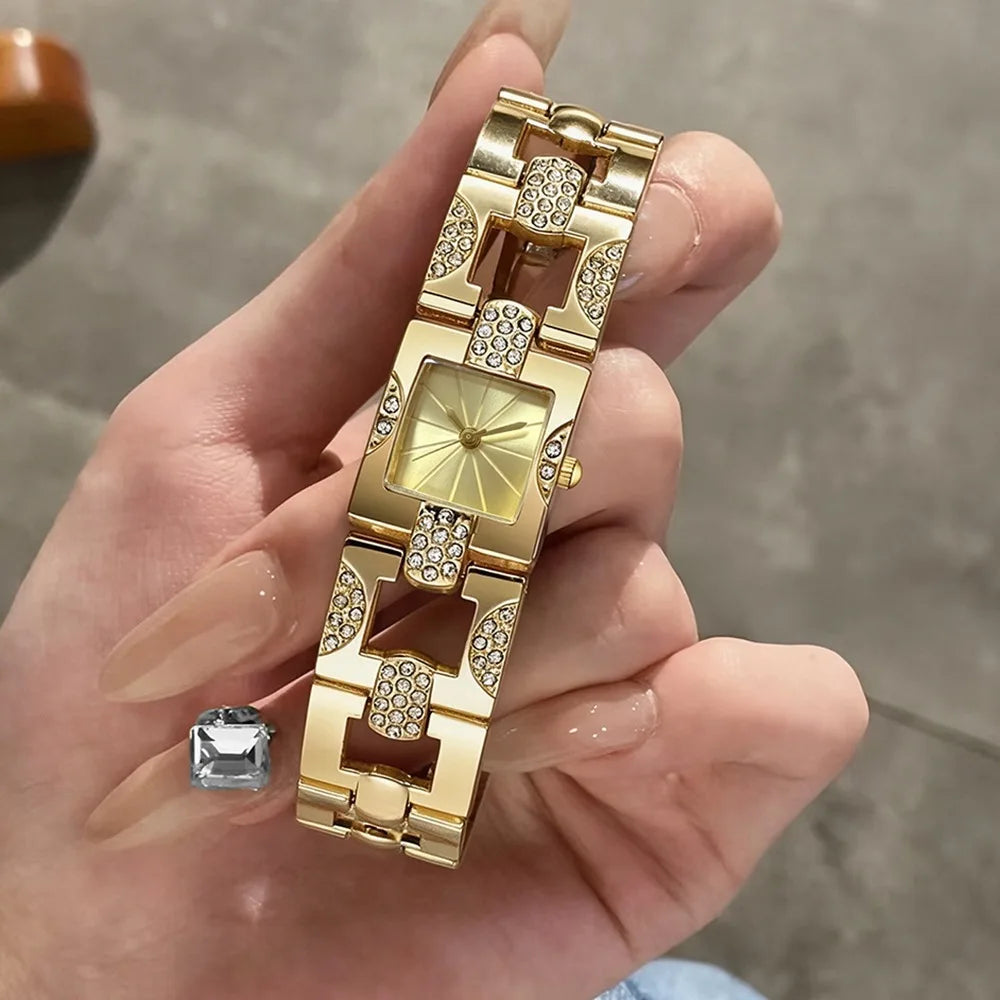1Pc New Women's Quartz Watch - Gift And Exquisite Combination - Suitable For All Holiday Occasions