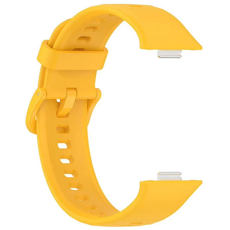 Silicone Watch Strap For Huawei Watch Fit 3 Strap Replacement Band For Huawei Watch Fit3 Strap With Case Screen Protector