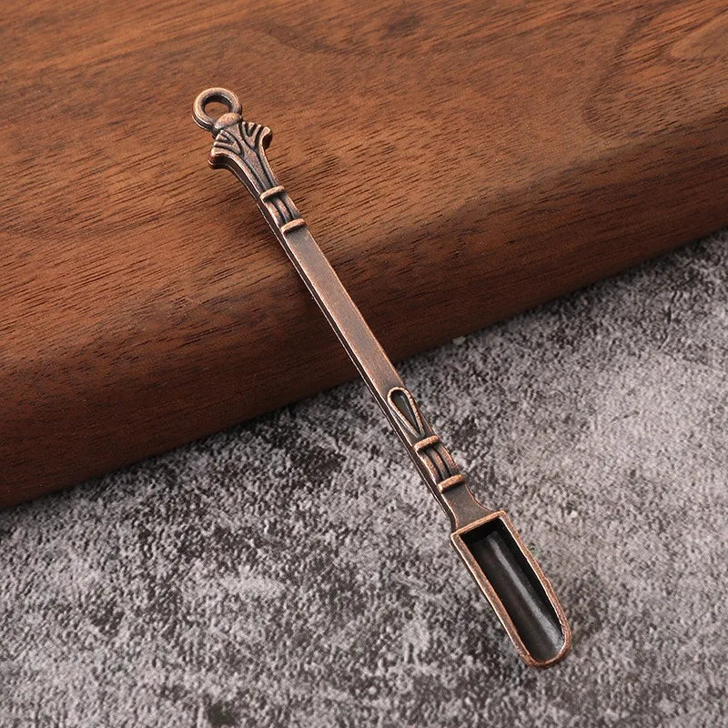 Metal Mini Shovel Spoon Medicine Spoon Micro Debugging Shovel Dessert Salt Teaspoon Mini Powder Spoon Kitchen Accessories