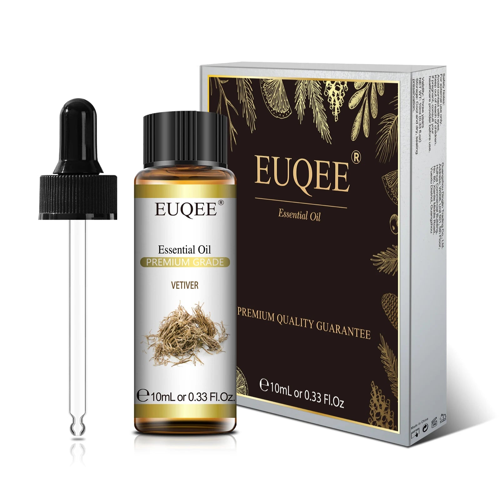 EUQEE 10ml Oregano Vetiver Essential Oil For Humidifier Candle Making Myrrh Ginger Helichrysum Lemon  Rose Eucalyptus Aroma Oils