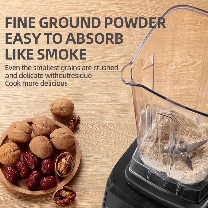 BPA FREE 2L Automatic Program Professional Commercial Blender Mixer Juicer Food Processor Ice Smoothies 220V EU/UK