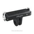 aMagisn Quick Release Mount for Insta360 Go Ultra, Plastic Magnetic Base with Stainless Steel Claws for Go Ultra Accessories