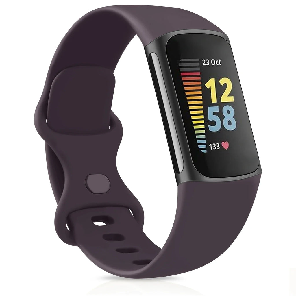 Watch Band for Fitbit Charge 5/6 Strap Wristband Replacement TPU Sport Bracelet for Fitbit Charge 5 Smartwatch Band Accessories