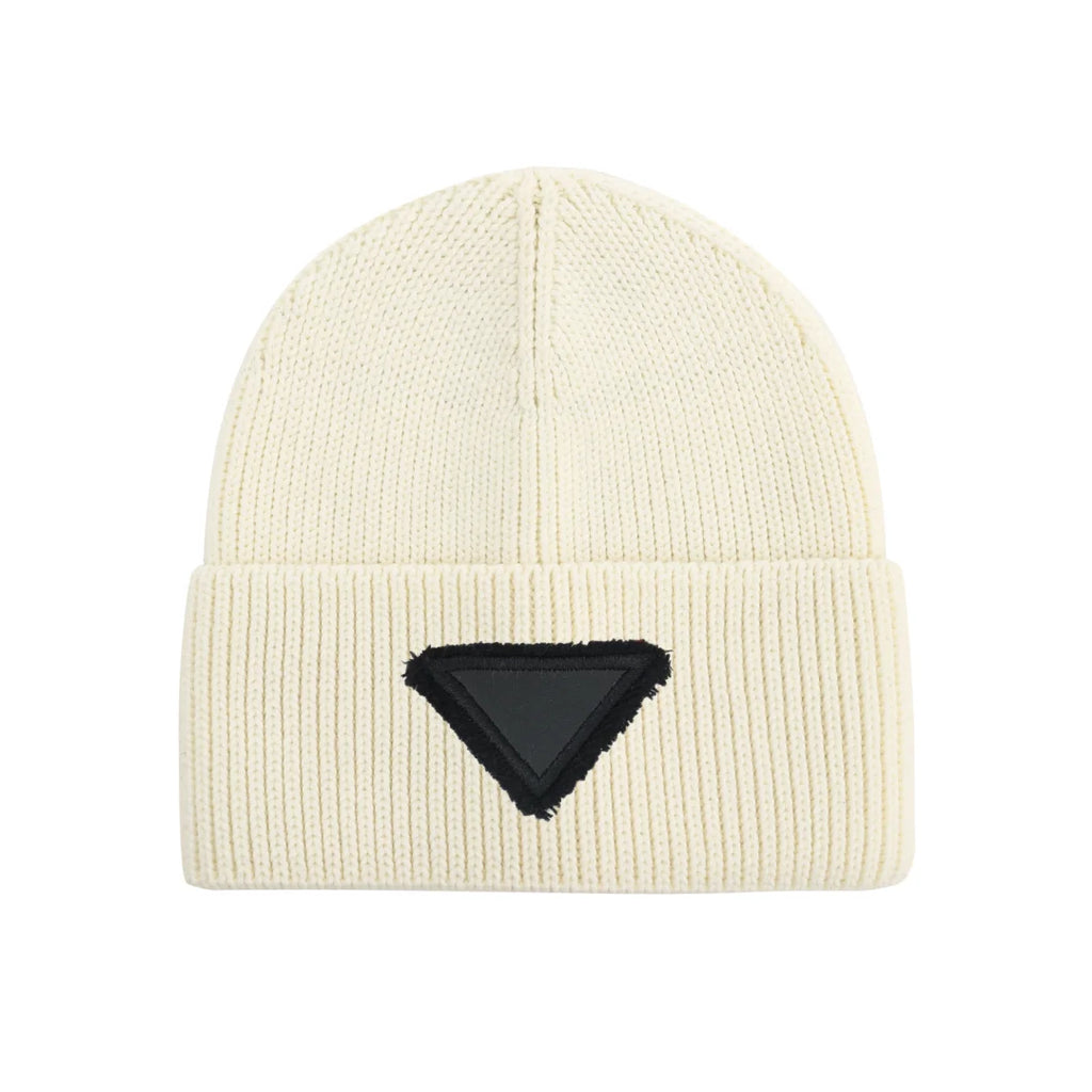 Winter Cotton Knitted Beanies Leather Heart Outdoor Hat Children Hats Personality Table hats girl hat boy hat