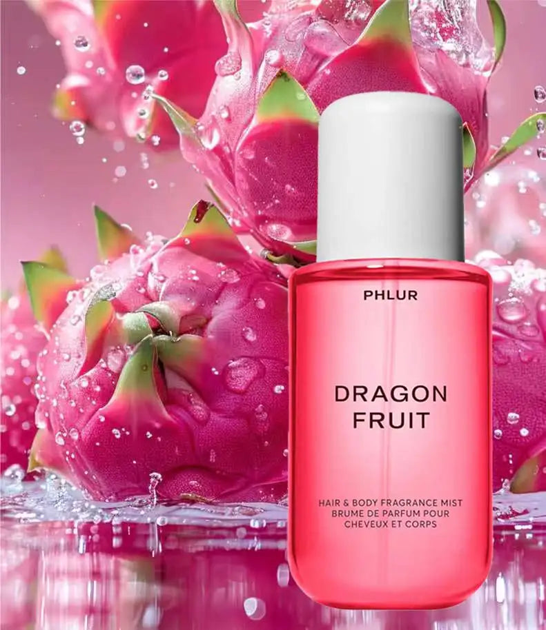 PHLUR Dragon Fruit Eau De Parfum，250ml， Ideal Gift Choice Valentine's Day Halloween Christmas Birthday Gifts， Light and long-lasting fruity aroma