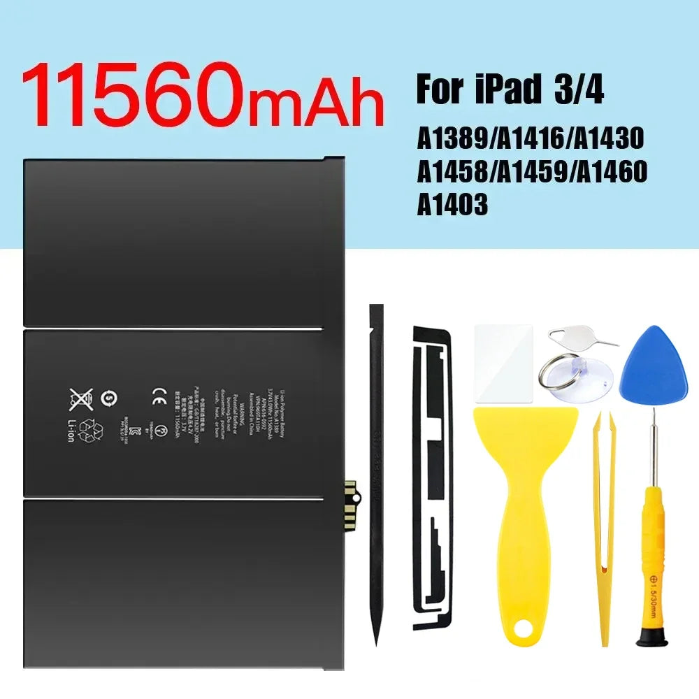 PINZHENG Tablet Battery For iPad 5 6 Air A1474 A1475 A1893 For iPad Air 2 A1566 10.2 Mini 2 3 4 5 Pro 9.7 10.5 11 12.9 Battery
