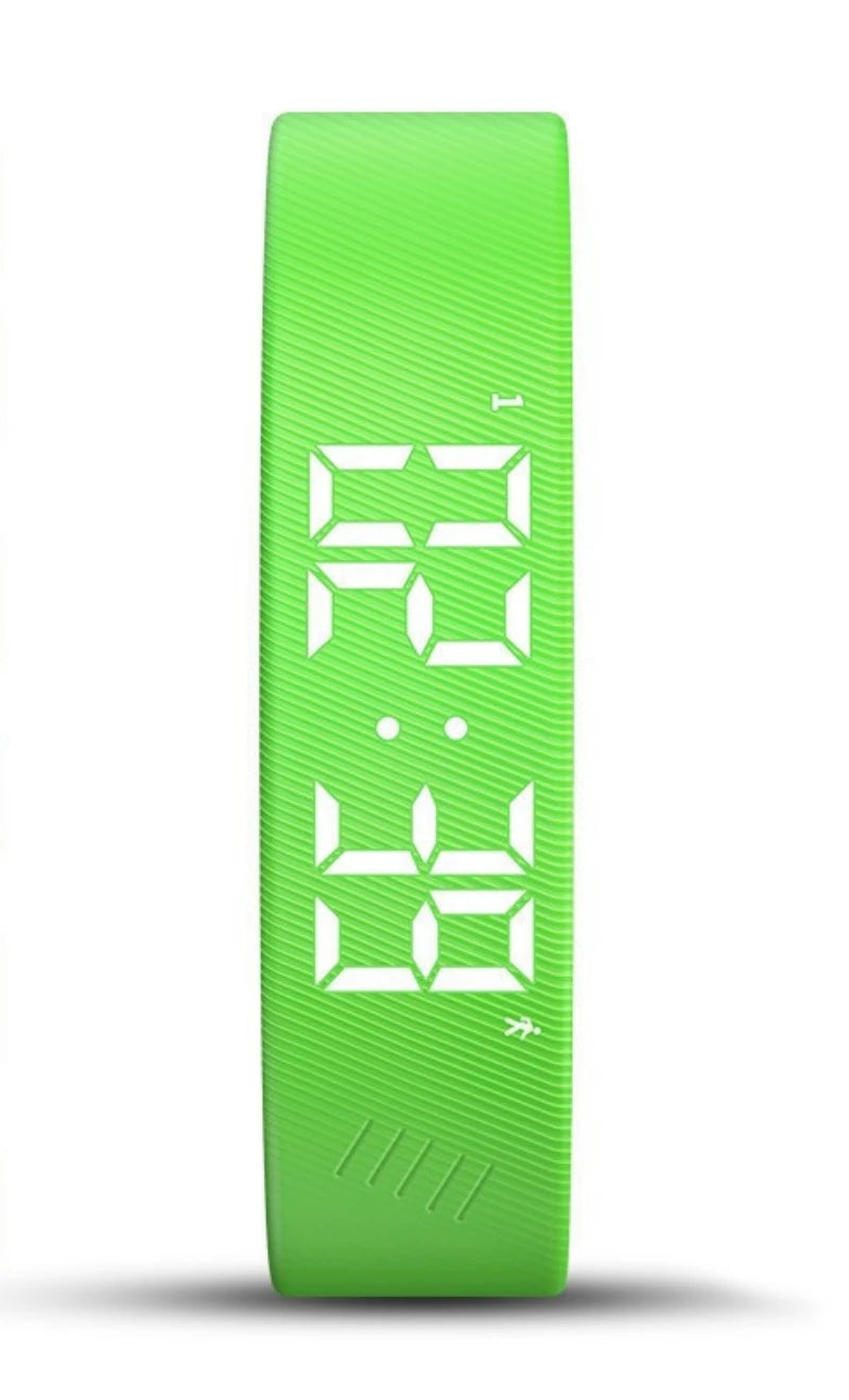 Smart Bracelet LED Digital Vibration Alarm Wrist Waterproof Smart Clock Smartband With Running Pedometer Monitor Smart Band