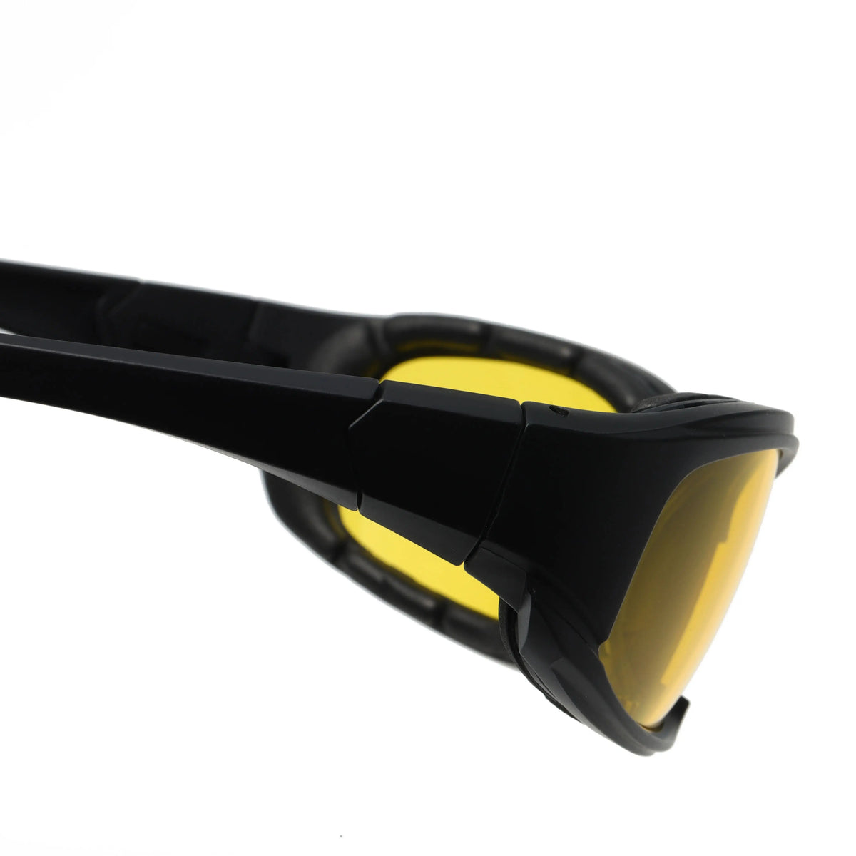 Padded Foam Inside Sports Sunglasses, Windproof Dustproof, Night Vision & Dark Lens Cycling Driving Glasses for Men Women